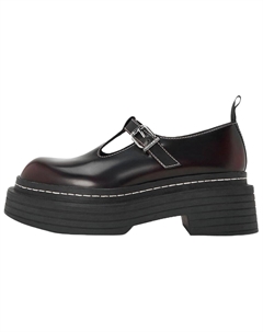 Т-образные туфли Mary Jane на массивном каблуке, черный Charles&keith