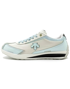 Кроссовки Cron Racer устойчивые к истиранию, дышащие, легкие низкие повседневные унисекс, белый Descente
