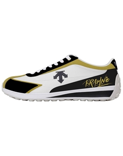 Cron Racer устойчивые к истиранию низкие кроссовки для скейтборда Unisex Black Yellow Descente