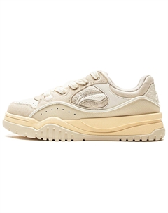 Женские скейтерские кроссовки low top Boo Coverage Slip Resistant Lightweight Abrasion Resistant, цвет khaki Li-ning