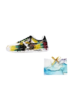 Кроссовки Air Force One Lightweight Low Top Skateboard Unisex Black Xtep