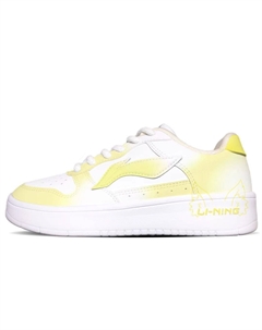 Непромокаемые лодочные туфли с противоскользящей и устойчивой к истиранию подошвой, низкие, для женщин, желтый Li-ning