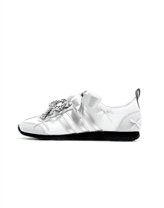 VS JOG 2.0 устойчивые к истиранию, легкие и дышащие низкие кроссовки German Army женские Silver Gray Adidas