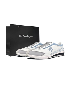 Кроссовки для скейтборда cron racer bnk sea salt низкие, устойчивые к истиранию, унисекс, белый Descente