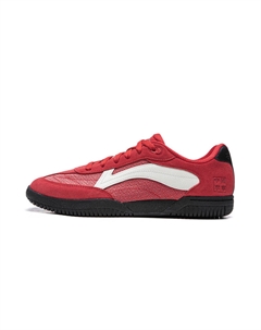 Износостойкие дышащие повседневные кроссовки Unisex Wealth Red Ivory Black Li-ning