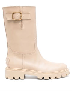 Сапоги с пряжкой, светло-бежевый Tod's