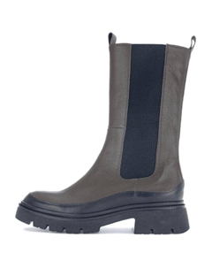 Ботинки Челси женские, черные/зеленые Gabor