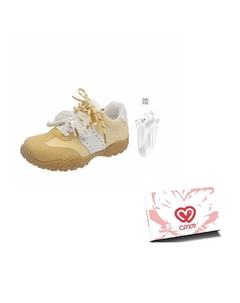 Низкие повседневные кроссовки для женщин, Yellow+Gift Socks Cpxo