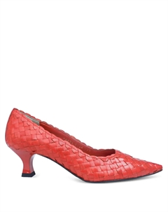 Плетеные туфли Carol, красный La rose