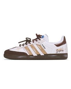 Samba OG устойчивые к истиранию кроссовки Balance German Army унисекс белый коричневый Adidas