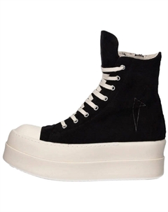 Женские черные высокие кеды для скейтбординга Rick owens drkshdw