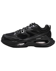 Beyond Infinity Rebound And Wear resistant низкие повседневные кроссовки Unisex Black Li-ning