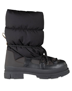 Стеганые ботинки Arly-PU3 на шнуровке, черный Moorer