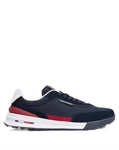 Кроссовки со вставками, синий Tommy hilfiger