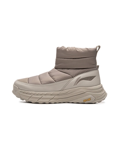 Zhong Rong LITE устойчивые к истиранию амортизирующие противоскользящие короткие снежные ботинки мужские gray brown Li-ning