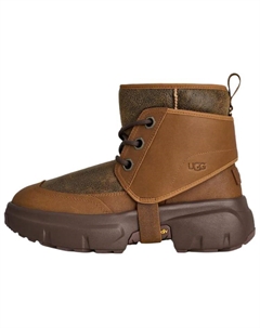 Термические короткие снежные ботинки JLD мужские chestnut, Chestnut Ugg