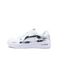 Мужские кроссовки для скейтбординга Low top, Abrasion Resistant, легкие и дышащие, Black Li-ning