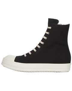 Кеды Concordians High top Canvas Shoes Men's Black Rick owens drkshdw