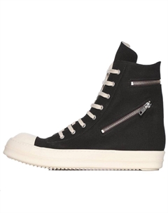 Кеды Concordians High top Canvas Shoes Men's Black Rick owens drkshdw