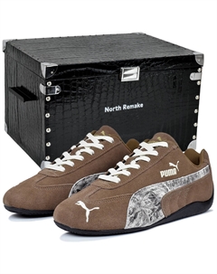 Speedcat Collection, амортизирующие, износостойкие низкие кеды Casual для мужчин, коричневый Puma