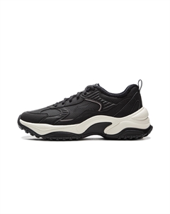 Износостойкие термо низкие повседневные кроссовки men's, черный Li-ning