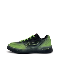 Yuanbao V3 устойчивые к истиранию дышащие низкие кроссовки для скейтбординга мужские green black Li-ning