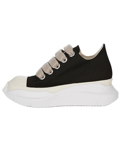 Мужские кроссовки Jumbolace низкие матерчатые black Rick owens drkshdw