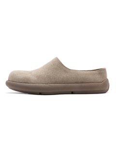 Мужские тапочки с закрытым носком и противоскользящей подошвой, хаки Josiny