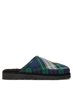 Слиперы в клетку тартан, синий Polo ralph lauren