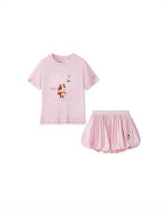 Повседневный спортивный комплект 2 предмета Pink для детей 3-7 лет Fila kids