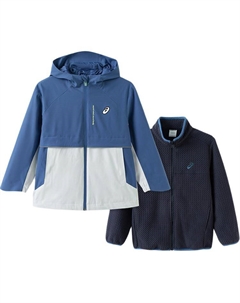 Спортивный костюм Performance 2 Piece Set для подростков, серо-голубой Asics