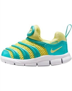 Динамо фри анти кик амортизация лоу топ детские ботинки зеленый для малышей Nike