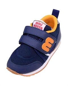 Антискользящие износостойкие низкие детские ботинки для малышей, желтый Miki house