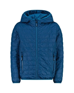 Детская куртка с фиксирующимся капюшоном, цвет ocean Cmp