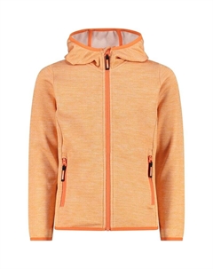 Детская куртка Kapuzensweat с капюшоном и фиксатором, цвет salmone mel. Cmp