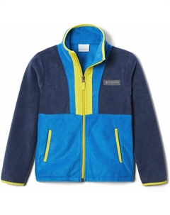 Флисовая кофта-трансформер с застежкой-молнией на всю длину, синий Columbia