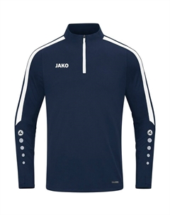 Пуловер с застежкой-молнией Power, синий Jakò