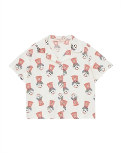 Рубашка с принтом, белый Weekend house kids.