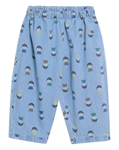 Брюки с узором, синий Bobo choses