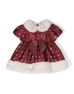 Платье с принтом, красный La stupenderia