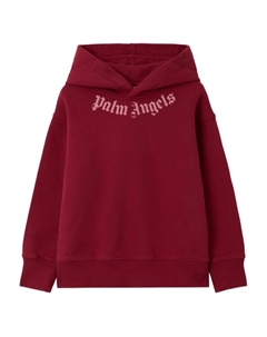 Худи с логотипом, красный Palm angels kids