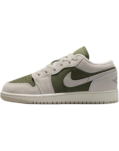 Air 1 Low top детские баскетбольные кроссовки Gray Green Unisex Jordan