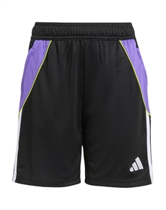 Детские шорты для тренировок Tiro 24 SS25, черный/фиолетовый Adidas