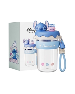 Детская кружка с персонажами Titan пластиковая 600 мл/520 мл, Stitch Disney