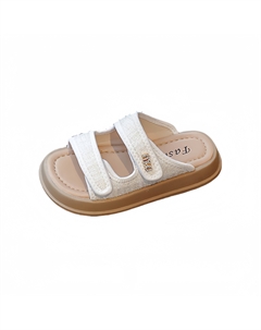 Износостойкие легкие тапочки с амортизацией для детей 3-7 лет, белый Neon