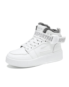 Амортизирующие высокие повседневные кроссовки Kids, белый Tonybear