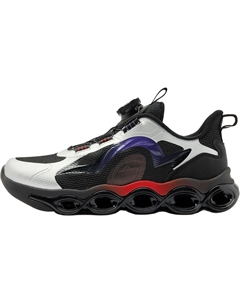 Детские беговые кроссовки Grade School, черный/серебристый Qiaodan