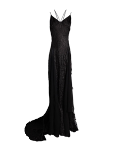 Макси платье, черный Chb christian boaro