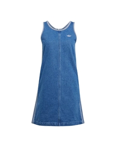 Платье (WMNS) Denim 3S Dress 'Blue' Adidas
