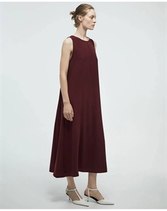 Платье с легким юбкой, бордовый Сфера